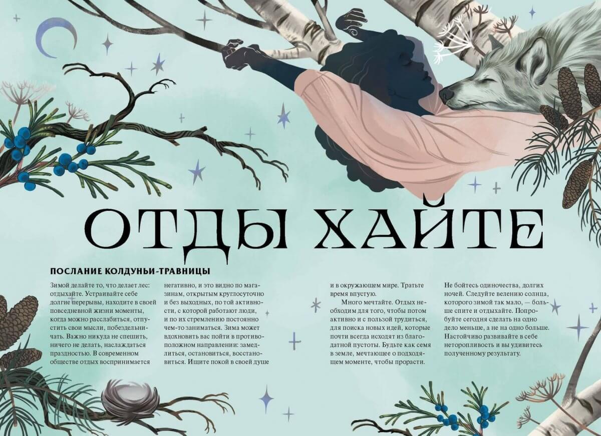 Четыре сезона волшебства. Тайные послания и рецепты, нашёптанные лесом