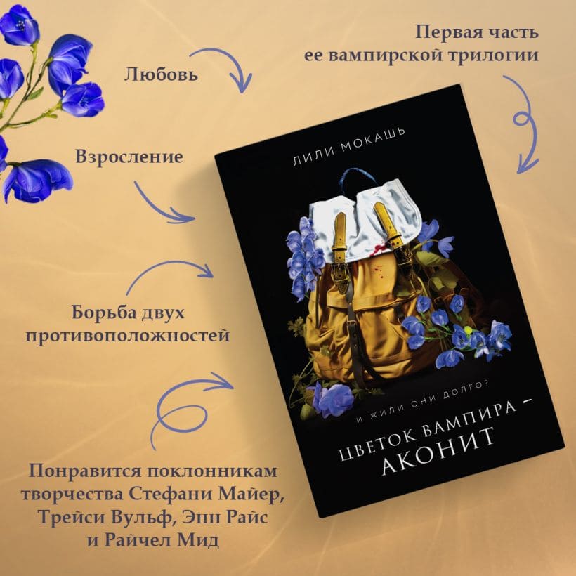 Цветок вампира — аконит
