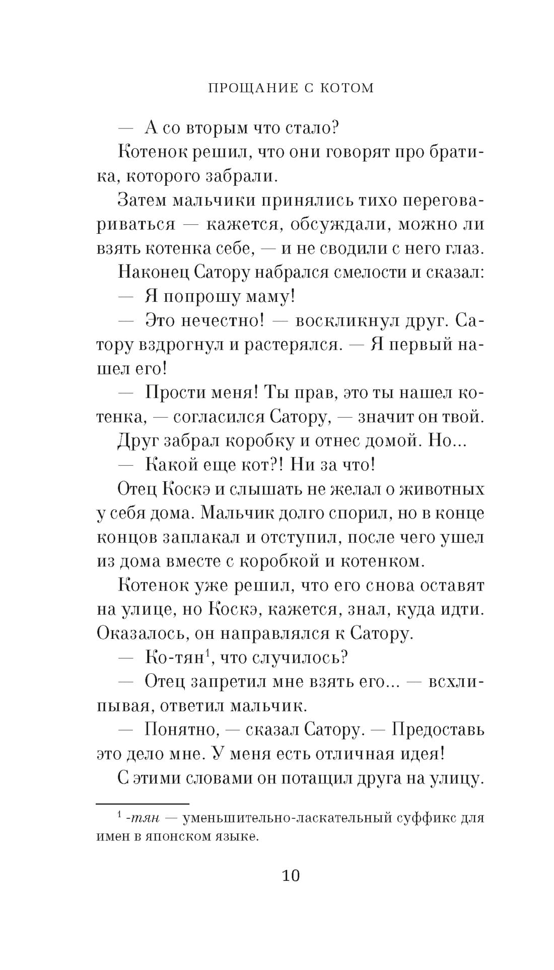 Прощание с котом